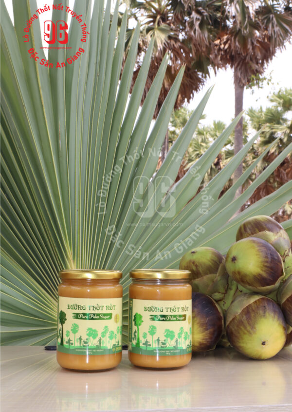 Đường Thốt Nốt Nguyên Chất Dạng Sệt Cao Cấp Hũ 700gr